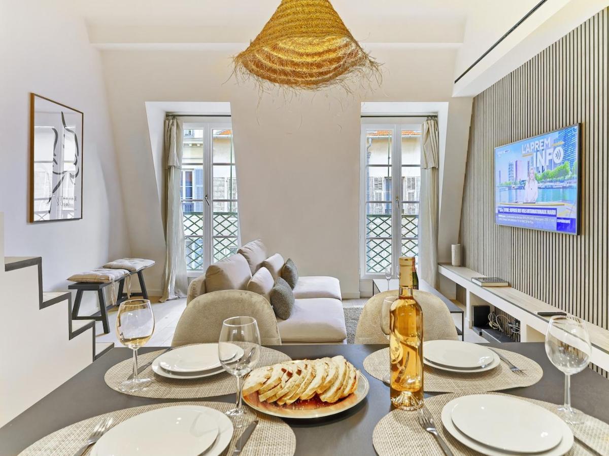 Hyper Centre-duplex De Charme- Luxe-clim Reversible- 10mn Place Massena