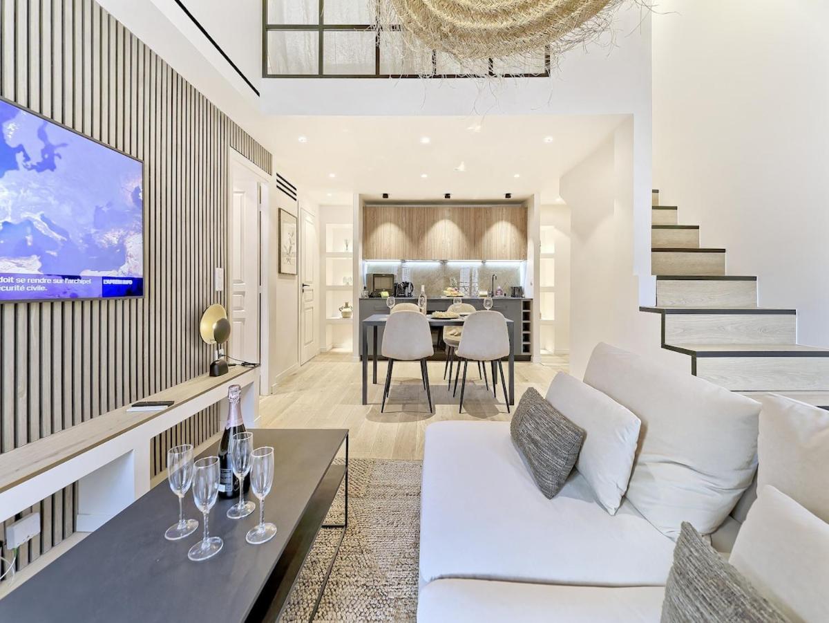 Hyper Centre-duplex De Charme- Luxe-clim Reversible- 10mn Place Massena Appartamento